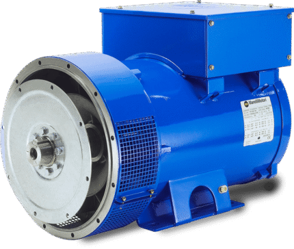 Marelli MJB 400 MA4 870 KVA generator alternator for industrial power generation