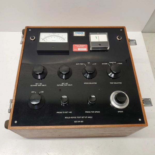 Rolls-Royce Test Set UT 440/1 Serial Number 185 Rolls-Royce test set UT 440/1 SN 185