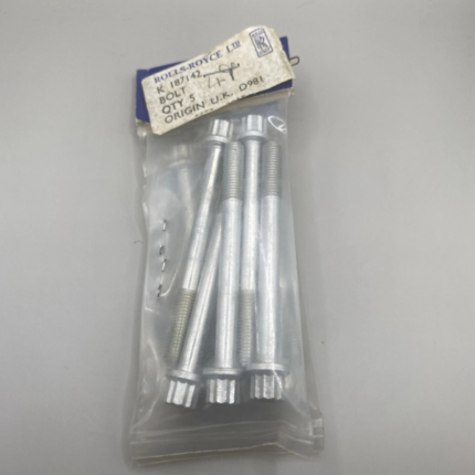 Rolls-Royce bolt K187142 NOS