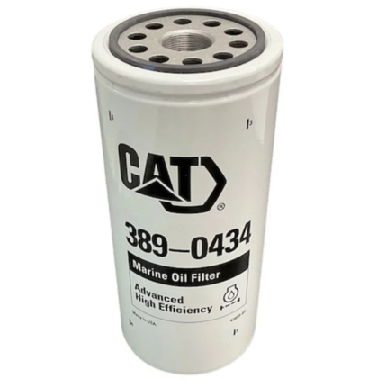 Marine Oil Filter 389-0434 for clean engine oil filtration in marine engines