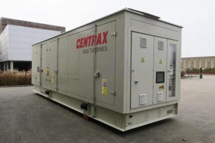 Centrax CX501-KB7S 5.2 MWe gas turbine generator industrial energy system