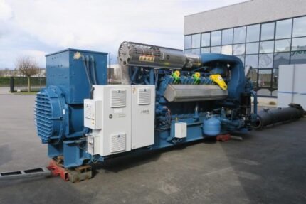Jenbacher J416GS 1222 kWe gas generator industrial energy system