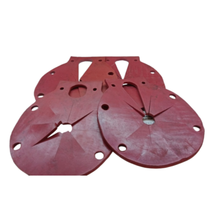 Sandvik 550 653 65 rubber component close-up