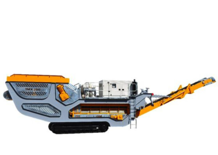 Trakmix tracked mobile continuous mixing unit high capacity construction equipment