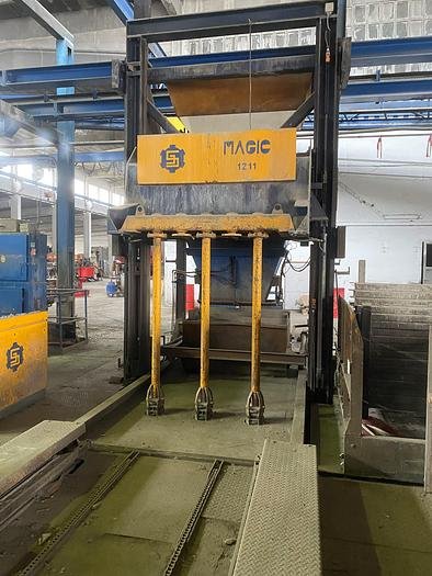 Schlüsselbauer Magic 1211 concrete production machine with HGU 3000 handling unit industrial equipment